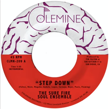 The Sure Fire Soul Ensemble - Step Down (Clear Vinyl) - Colemine Records