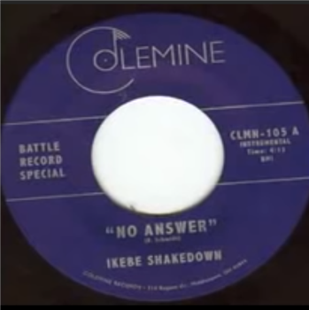 Ikebe Shakedown & The Jive Turkeys - No Answer (Coloured Vinyl) - Colemine Records