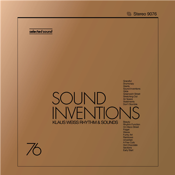 Klaus Weiss Rhythm And Sounds  - Sound Inventions - Be With Records