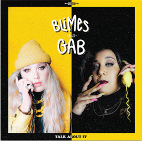 Blimes and Gab - Talk About It (Black and Yellow Vinyl 2XLP) - Crane City Music