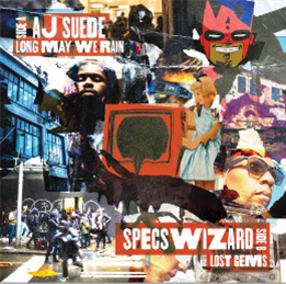 AJ Suede b/w SpecsWizard - Long May We Rain b/w Lost Gems (LP) - Crane City Music