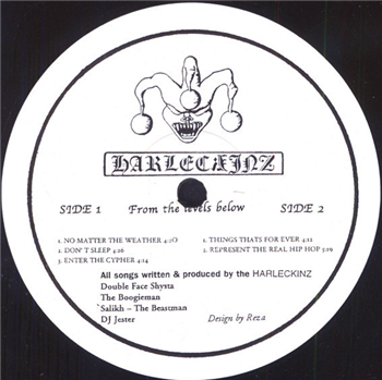 Harleckinz - From The Levels Below (LP) - 90S Tapes Harleckinz - From The Levels Below (LP) - 90S Tapes