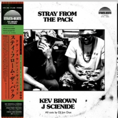 Kev Brown and J Scienide - Stray From the Pack (Split Black w/ Black and white Splatter Deluxe Edition Vinyl LP) - Static King