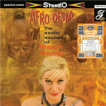 Martin Denny - Afro-Desia (Flame Orange Colour Vinyl) - Jackpot Records