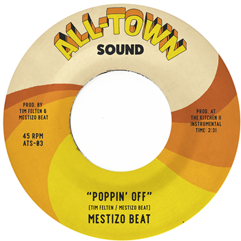 Mestizo Beat - Poppin Off (Black Vinyl) - All-Town Sound / Colemine Records Mestizo Beat - Poppin Off (Black Vinyl) - All-Town Sound / Colemine Records