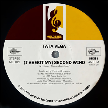 Tata Vega & Al Johnson - I’ve Got My Second Wind - Melodies International
