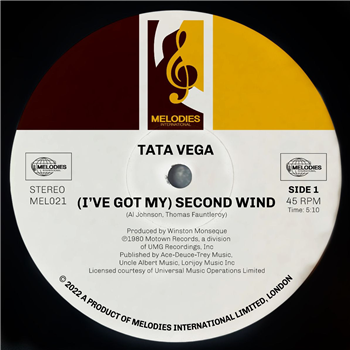 Tata Vega & Al Johnson - I’ve Got My Second Wind - Melodies International Tata Vega & Al Johnson - I’ve Got My Second Wind - Melodies International