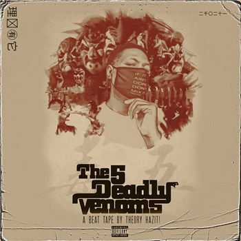Theory Hazit - The 5 Deadly Venoms (7") - Wetwork Music Group