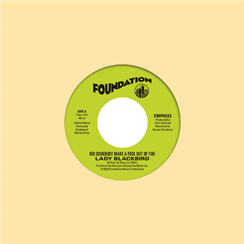 Lady Blackbird (Coke Bottle Green 7") - Foundation Music Productions