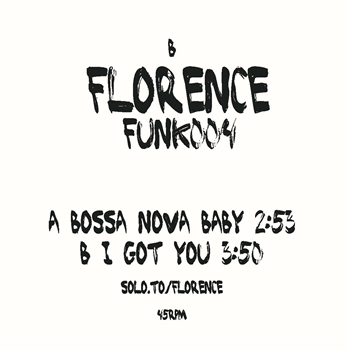 Florence - Funk004 7" - Florence Funk