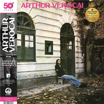 ARTHUR VEROCAI - ARTHUR VEROCAI (SPECIAL GOLD & BLACK MARBLED VINYL EDITION CELEBRATING 50 YEARS, W/ 16 PAGE BOOKLET, A2 POSTER & 10 PHOTOS) - Mr Bongo Records