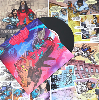 Bugseed - Cheeba-issue1 (7" + 14 Page Comic) - Cheeba Cheeba Records Bugseed - Cheeba-issue1 (7" + 14 Page Comic) - Cheeba Cheeba Records