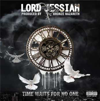 Lord Jessiah x Bronze Nazareth - Time Waits For No One (Silver Vinyl) - Black Buffalo Records