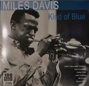 MILES DAVIS - Kind Of Blue (Clear Vinyl) - ERMITAGE JAZZ MILES DAVIS - Kind Of Blue (Clear Vinyl) - ERMITAGE JAZZ
