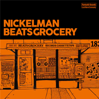 Nickelman - BeatsGrocery (Smokey Translucent Black LP) - URBNET Nickelman - BeatsGrocery (Smokey Translucent Black LP) - URBNET