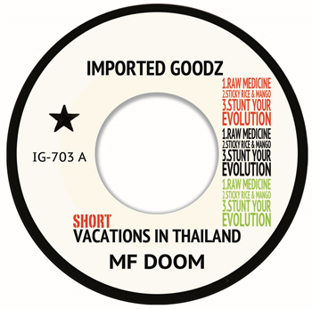 MF DOOM - SHORT VACATIONS IN THAILAND - UNKNOWN U.S IMPORTED GOODZ