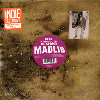 MADLIB - BEAT KONDUCTA IN AFRICA MEDICINE SHOW #3 (2 X Purple Vinyl) - Madlib Invazion