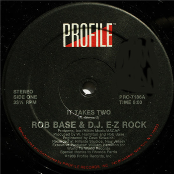 Rob Base & D.J. E-Z Rock - It Takes Two - PROFILE