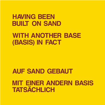 Dickie Landry - Having Been Built On Sand - Unseen Worlds Dickie Landry - Having Been Built On Sand - Unseen Worlds