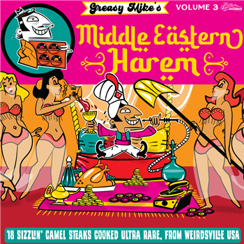 Various Artists - Greasy Mikes Middle Eastern Harem - Jazzman