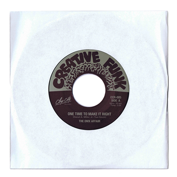 The DMX Affair – One Time To Make It Right (7" + 24 Page Zine) - Clap City Records The DMX Affair – One Time To Make It Right (7" + 24 Page Zine) - Clap City Records