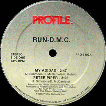 Run D.M.C. - My Adidas / Peter Piper - PROFILE