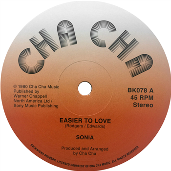 Sonia - Easier To Love - Backatcha