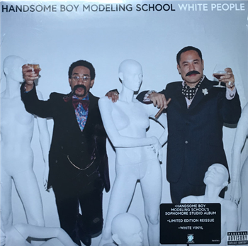 HANDSOME BOY MODELLING SCHOOL - WHITE PEOPLE (2 X WHITE OPAQUE VINYL) - TOMMY BOY RECORDS