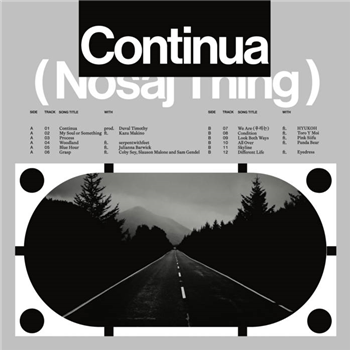 Nosaj Thing - Continua (Black Vinyl) - LuckyMe