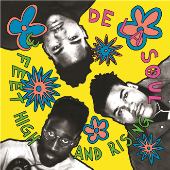 DE LA SOUL - 3 FEET HIGH AND RISING (2 X Black Vinyl) - Chrysalis Records