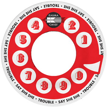 Say She She (Opaque Red 7") - Karma Chief Records/Colemine Records