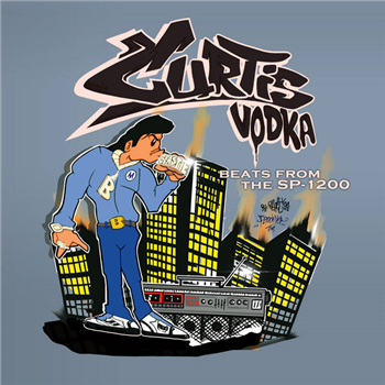 Curtis Vodka - BEATS FROM THE SP-1200 7" - DEEP FRIED MUSIC