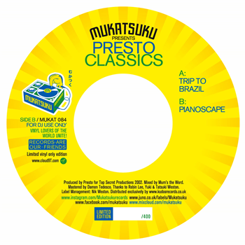 Presto - Presto Classics : Jazzy Instrumental Gems 7" - Mukatsuku