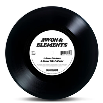 Awon & Elements - Game Matters (7") - Ill Adrenaline Records