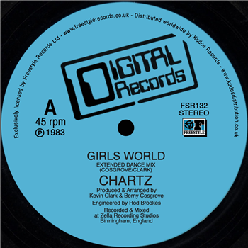 Chartz - Girls World - Freestyle Records