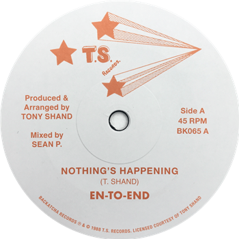 En-To-End - Nothings Happening - Backatcha Records