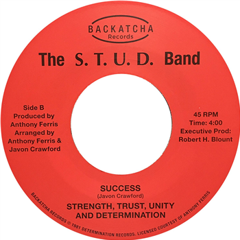 S.T.U.D. Band - Wheres The Floor/ Success - Backatcha Records