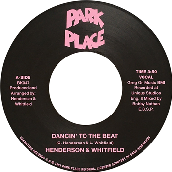 Henderson & Whitfield - Dancin To The Beat - Backatcha Records