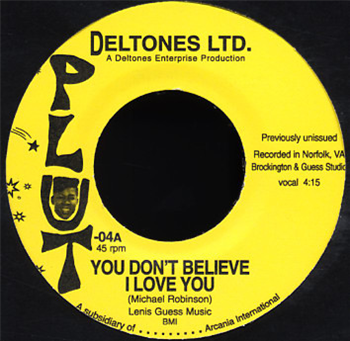 Deltones Ltd 7" - PLUT