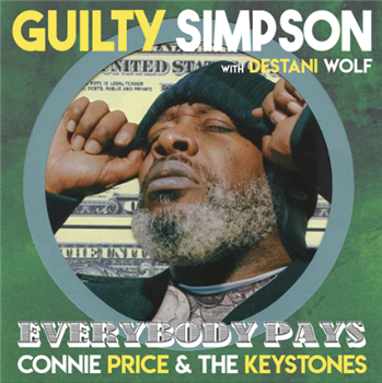 Connie Price & The Keystones (ft. Guilty Simpson & Destani Wolf) - Everybody Pays (Yellow & Green Splattered 7") - Superjock Records