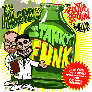 The Allergies - Stanky Funk 7" - Jalapeno Records