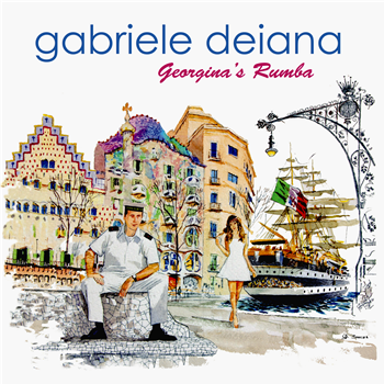 GABRIELE DEIANA - GEORGINA’S RUMBA (Transparent sea blue 180G Vinyl) - GDM