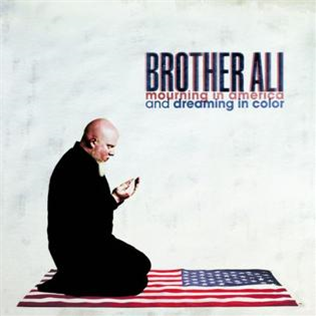 Brother Ali - Mourning In America And Dreaming In Color (2 X tri-color red/white/blue galaxy effect Vinyl + 4 Panel Lyric Booklet 10 Year Anniversary Edition) - Rhymesayers Entertainment
