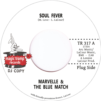 Marvelle & The Blue Match 7" - Tramp Records
