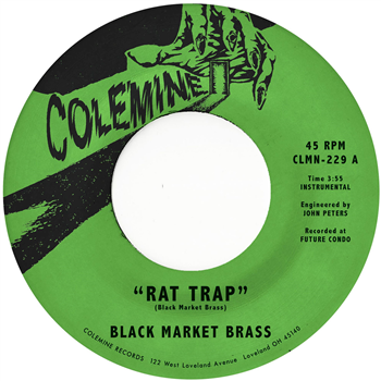 Black Market Brass (Black 7") - Colemine Records
