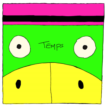 Temps - Party Gator Purgatory (Gatefold 2 X Neon Pink & Green Vinyl) - Bella Union