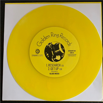 Klus weiss - Sound Music 45s vol 1 (Yellow 7") - DYNAMITE CUTS