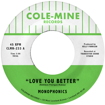 Monophonics & Kelly Finnigan (Black 7") - Colemine Records