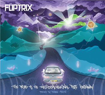 Fliptrix – The Road To The Interdimensional Piff Highway - 2 x 12" (Blue Vinyl) - High Focus Records