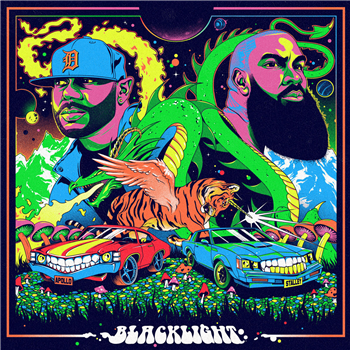 APOLLO BROWN & STALLEY - BLACKLIGHT (Neon Green & Black Galaxy Vinyl) - Mello Music Group